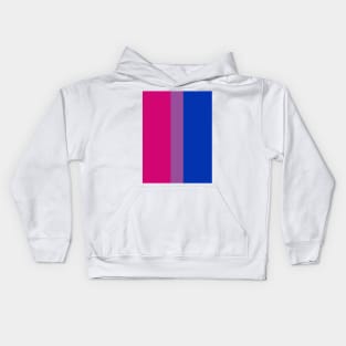 Proud Bisexual Pride Flag (Proud LGBTQ+ Community Pride Flag) Kids Hoodie